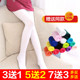 薄款 袜白色春秋夏季 舞蹈袜练功宝宝连体袜 儿童丝袜连裤 女童打底裤