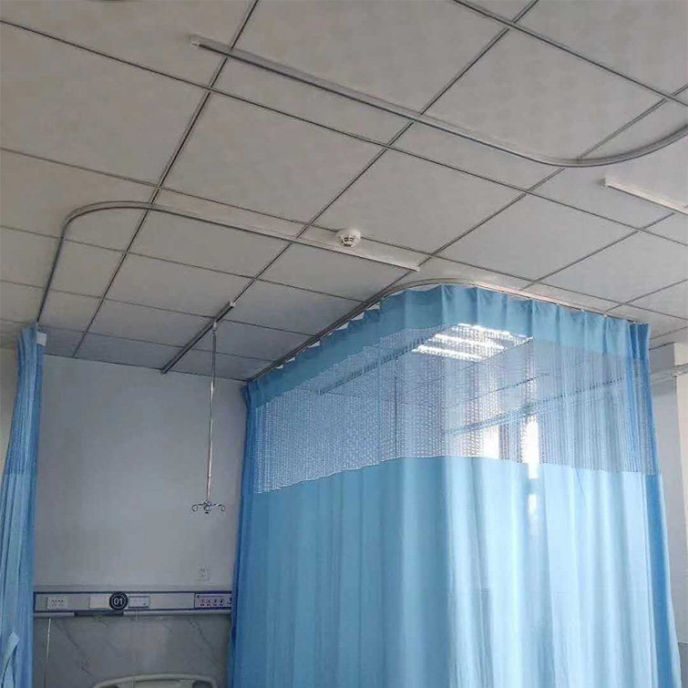 医院用u型输液天轨轨道输液架吊瓶架输液吊架吊轨滑道直轨