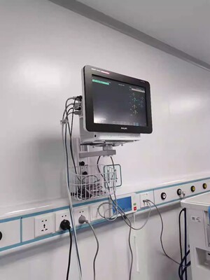 迈瑞监护仪iPM10/iMEC8/uMEC10墙壁式支架 监护仪上墙架支臂带篮