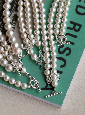 ins博主同款珍珠项链小众