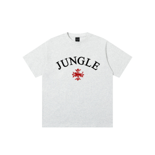 会员6折内购 T恤纯棉情侣半袖 丛林老虎美式 LOGO短袖 男 潮牌经典