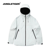 丛林老虎山系户外冲锋衣外套男女情侣2026新款 防风登山服徒步夹克