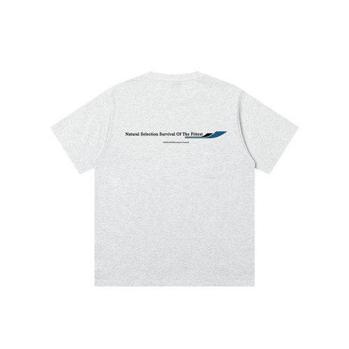 丛林老虎美式潮牌字母短袖t恤男