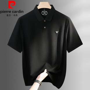 POLO衫 商务风大码 男士 新品 透气T恤上衣 夏季 皮尔卡丹纯棉翻领短袖