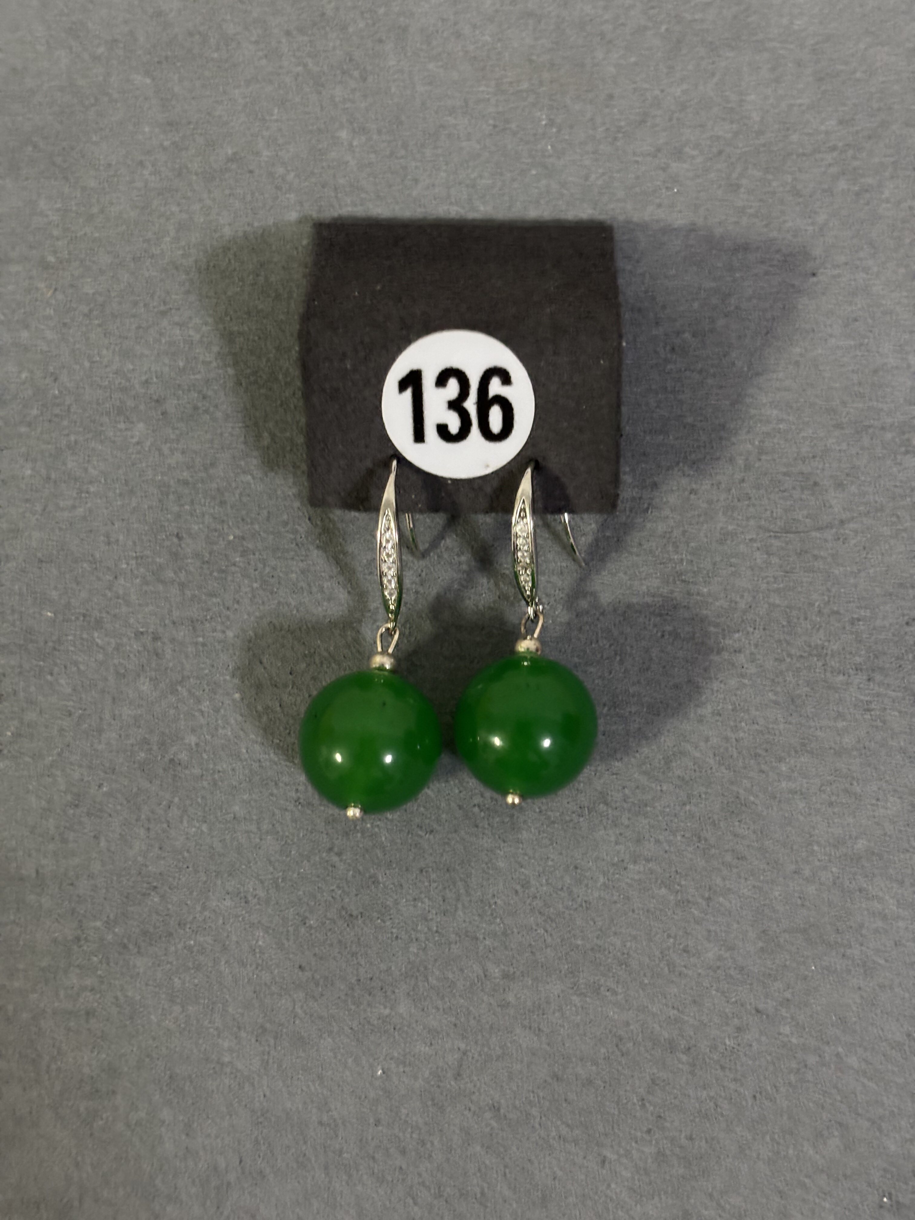 天然帝王绿正品翡翠A货耳环时尚气质高级感百搭国风耳饰轻奢小众