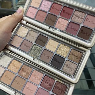 十二色眼影盘水泥灰自然持久防汗低饱和度ins超火黛樱美新款正品