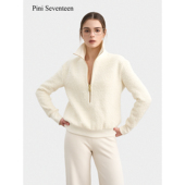 老钱风粗呢纯白卫衣 AW25 PINI 17长期主义