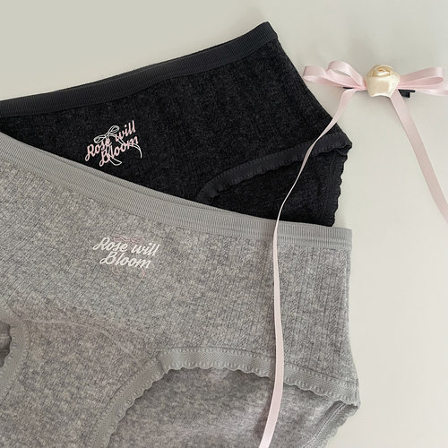 7A抑菌韩系甜美蝴蝶结少女纯棉A类婴儿棉加长裆中腰内裤女三角裤