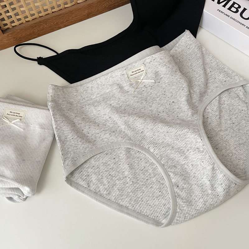 自留 清新螺纹彩点软糯莫代尔棉舒适加长裆包臀中腰内裤女三角裤,女士内衣/男士内衣/家居服,女三角裤,淘宝优惠券,粉丝福利购,淘宝优惠卷