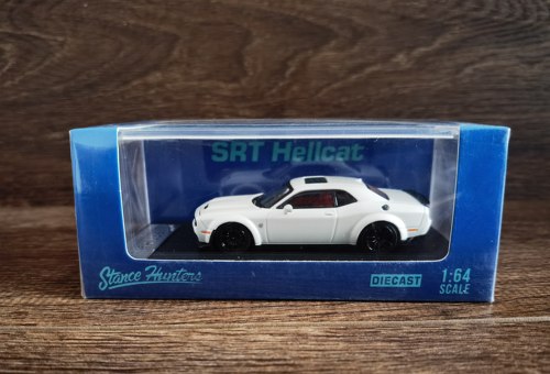 SH 1:64 道奇地狱猫挑战者 可开引擎盖 仿真合金汽车模型礼品摆件