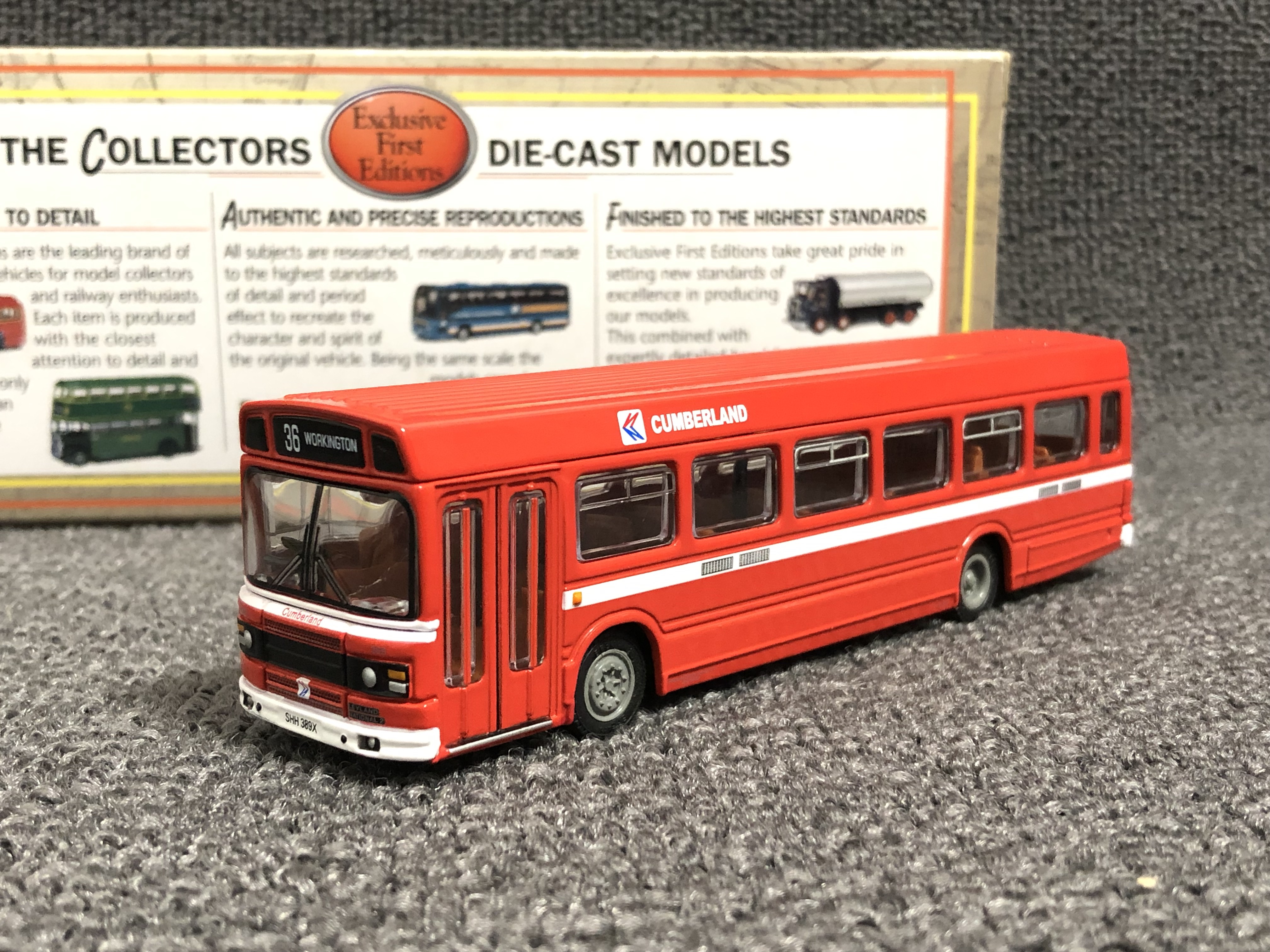 绝版EFE 1:76 英国伦敦双层公交复古合金巴士模型原包精品收藏