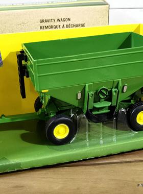ERTL 1/32 约翰迪尔 农机拖挂车斗运粮车 合金拖拉机模型全新原包