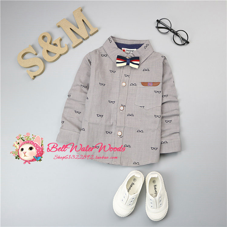 Chemise garcon à manche longue - Ref 2079185 Image 5