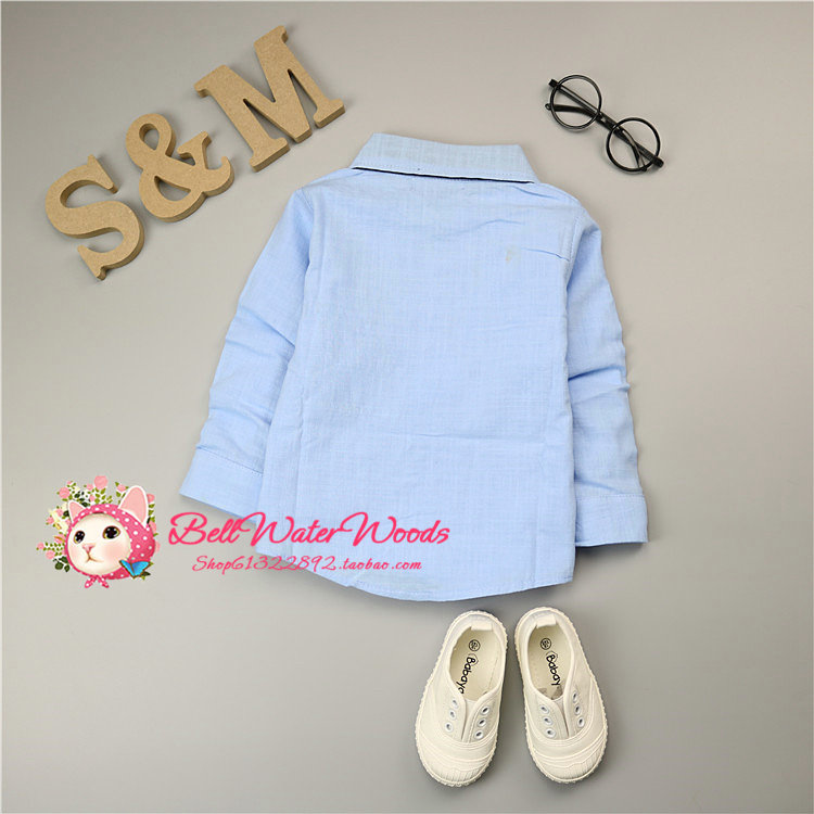 Chemise garcon à manche longue - Ref 2079184 Image 3