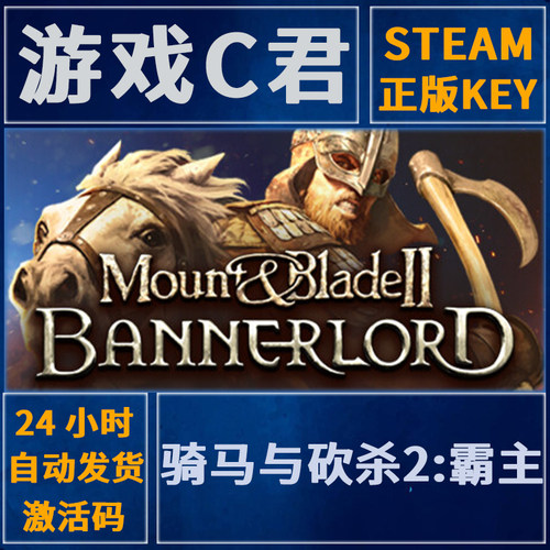 Steam骑马与砍杀2国区全球key