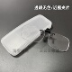 成品近视眼夹片镜有度数超轻无框透明看远眼镜片上翻夹子翻盖学生