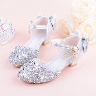 summer kids sandals girls blingbling shoes dancing shoe 2023