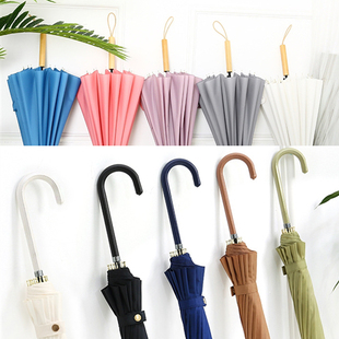 Travel Windproof Anti-Rain Golf Straight Parasol Umbrella