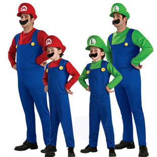 cosplay Adults Super Mario Bros Dance Costume Kids halloween