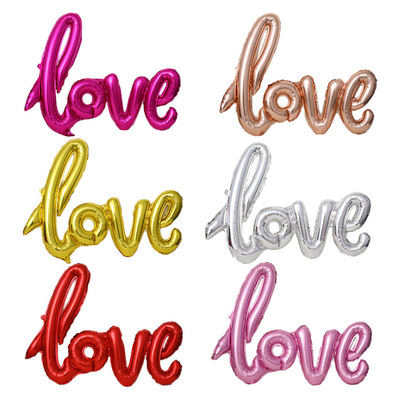 40“ LOVE letter foil balloon wedding valentines anniversary