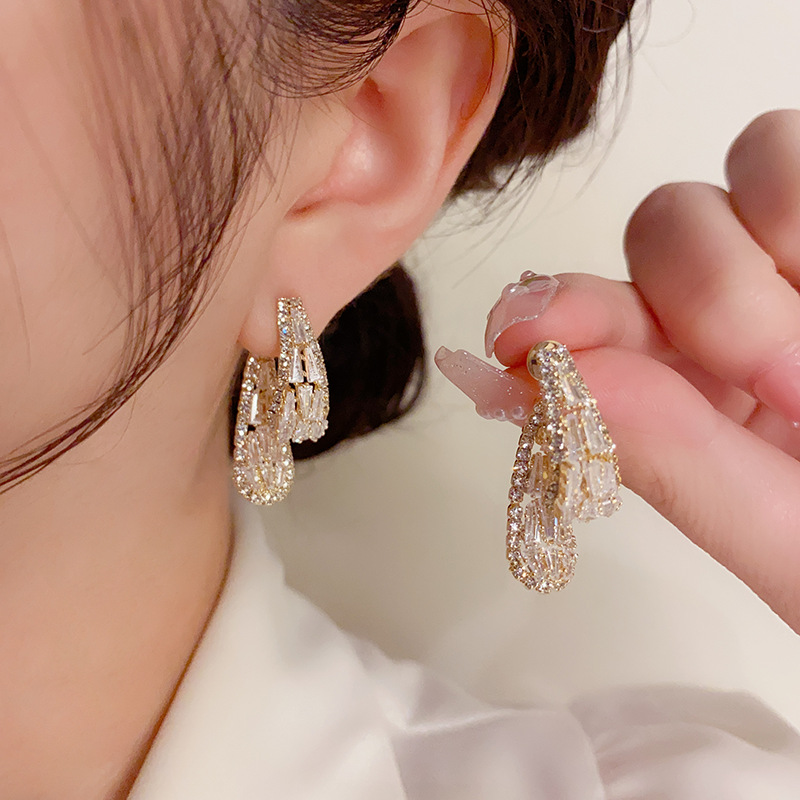women jewelry luxury earrings elegant party accessories lady