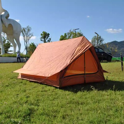 精致露营超轻小屋BC帐篷户外帐篷,2~3人A字帐篷,无杆便携小屋帐