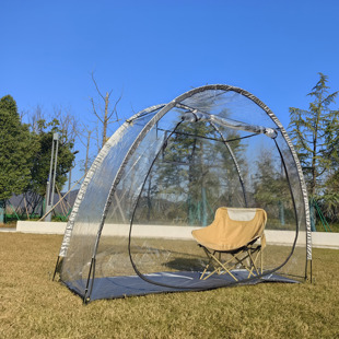 防寒帐篷星空帐篷,观景帐篷,阳光帐篷,透明帐篷,可坐两人暖房帐篷