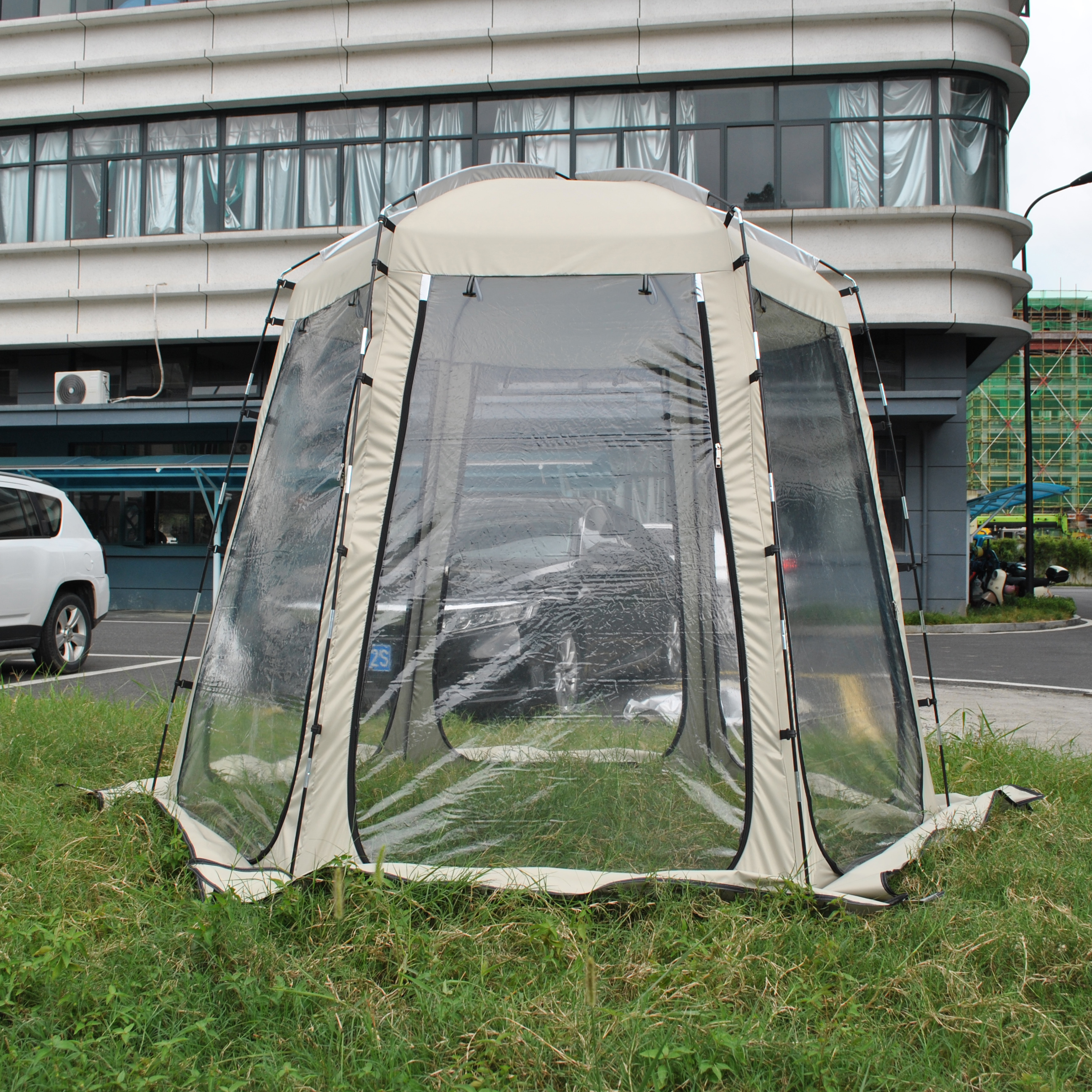 8人六角阳光房,大号透明帐篷星空帐篷,PVC帐篷运动帐篷晒太阳帐篷