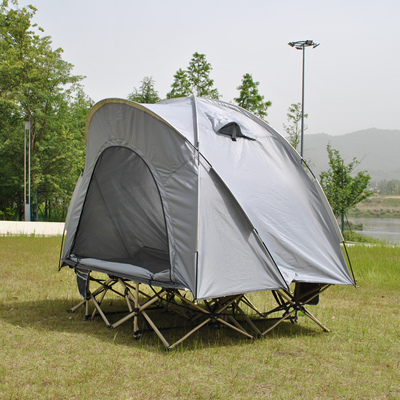 二合一离地帐篷,双人行军床帐篷,情侣BC帐篷双人徒步帐篷不含床