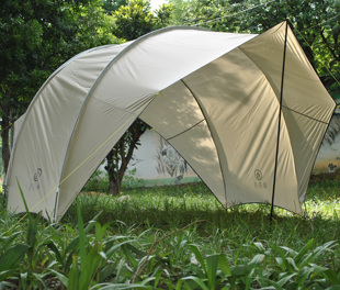 卡其地壳天幕,防水防晒地壳帐篷 天幕帐篷大型蛋壳天幕 蛋壳帐篷