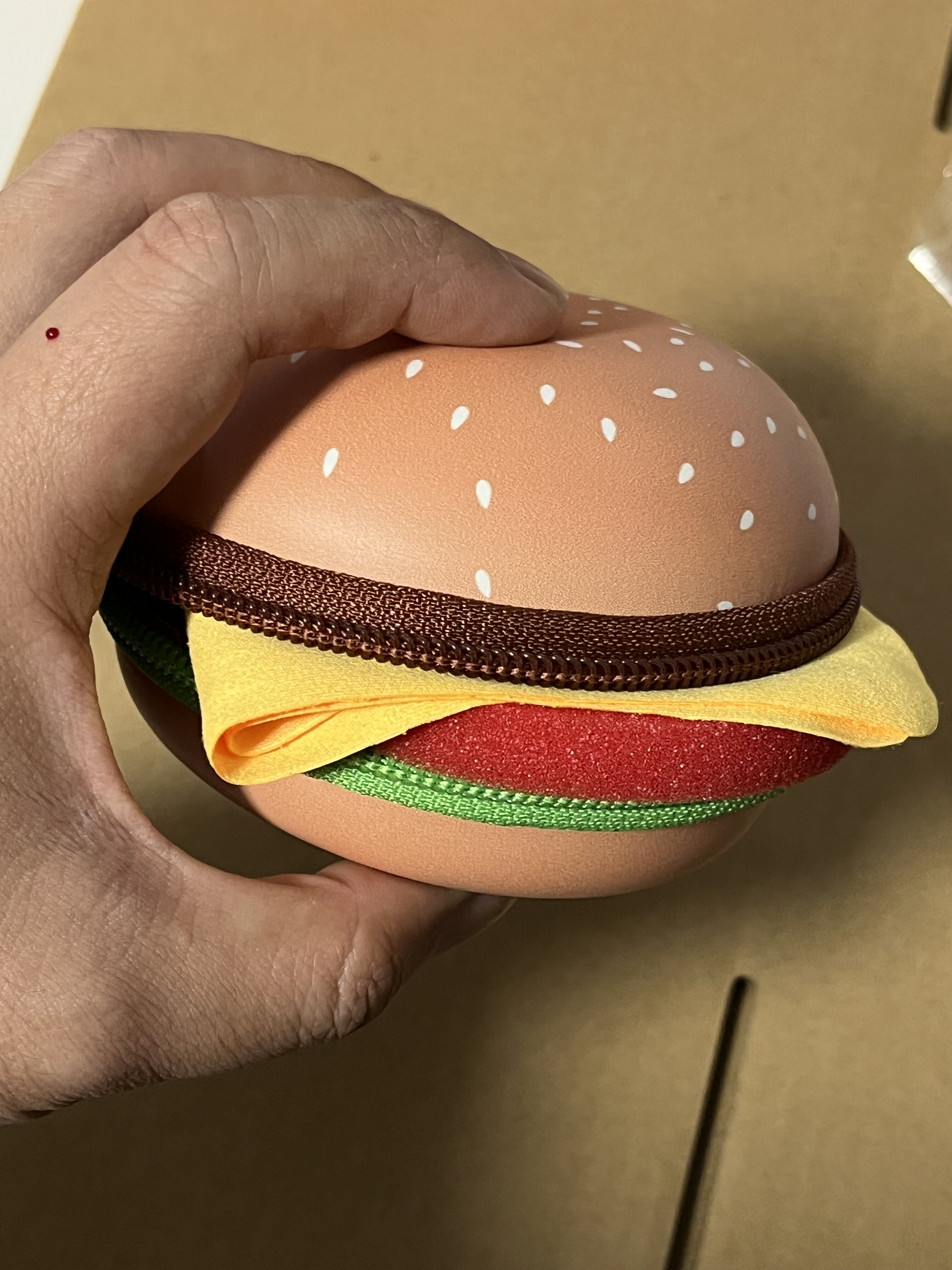 汉堡手表收纳盒便携表盒单只抗压手表腕表保护旅行随身表盒（预售