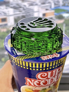 手表周边礼物皇冠泡面盖绿水晶摆件镇纸月饼造型