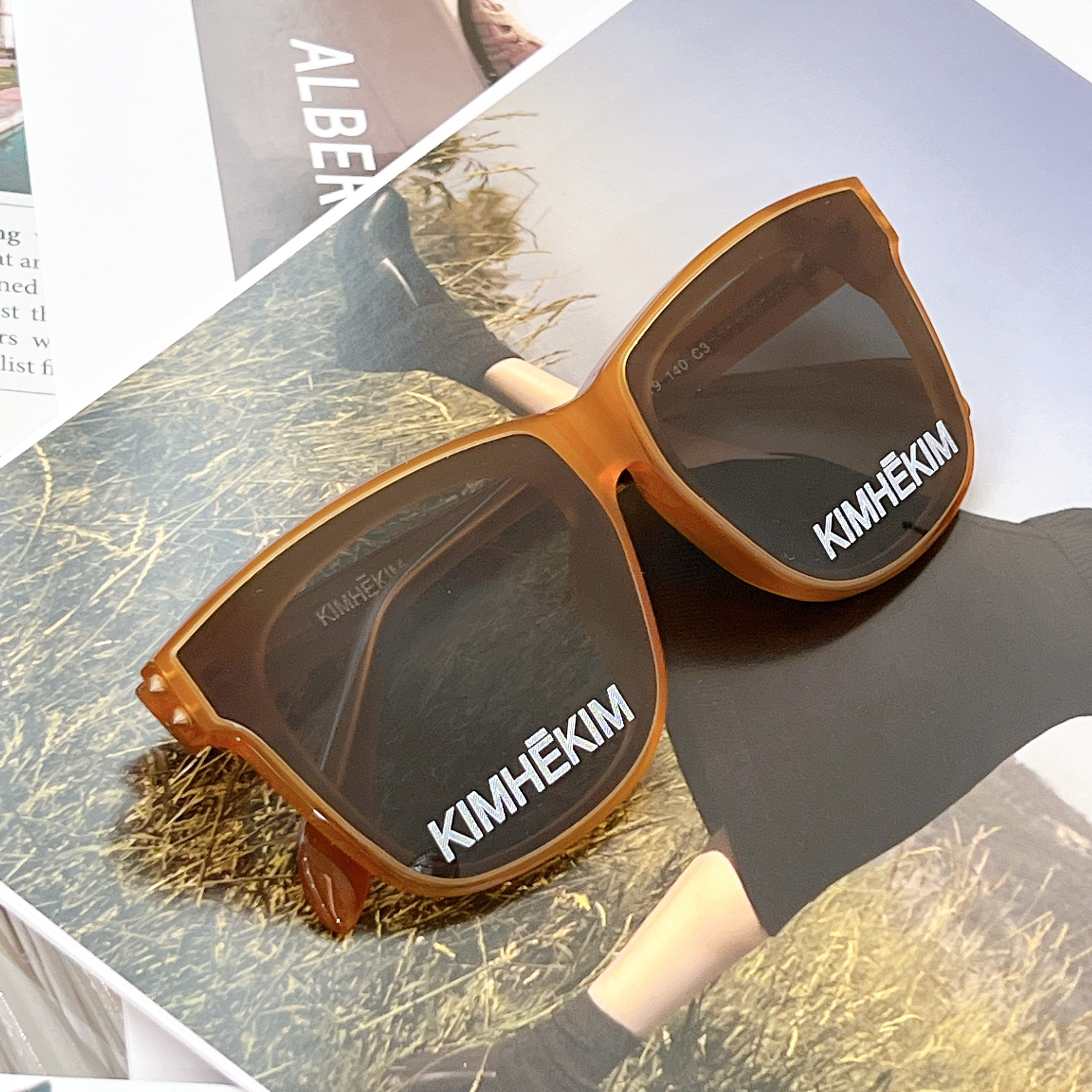 MAKIMHEKIM双LOGO推荐太阳眼镜