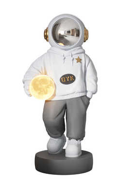 背包款客厅太空宇航员摆件夜光