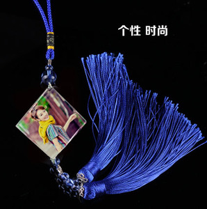 汽车挂件照片相片定制车内饰品后视镜挂饰个性时尚送男女朋友礼品