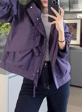 美洋MEIYANG 探险少女外套 定制染色三防_三合一户外连帽夹克