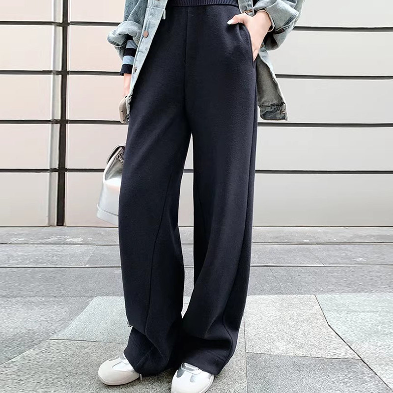 美洋MEIYANG 毛呢绒休闲裤 日常万搭~加绒保暖直筒【大60】,女装/女士精品,休闲裤,淘宝优惠券,粉丝福利购,淘宝优惠卷