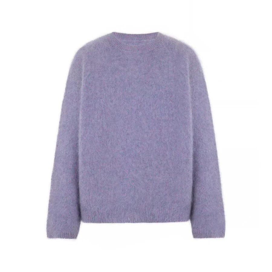 美洋MEIYANG 紫薯糕羊绒衫 全羊绒拉绒|甜美淡雅圆领针织衫【宽】,女装/女士精品,羊绒衫,淘宝优惠券,粉丝福利购,淘宝优惠卷