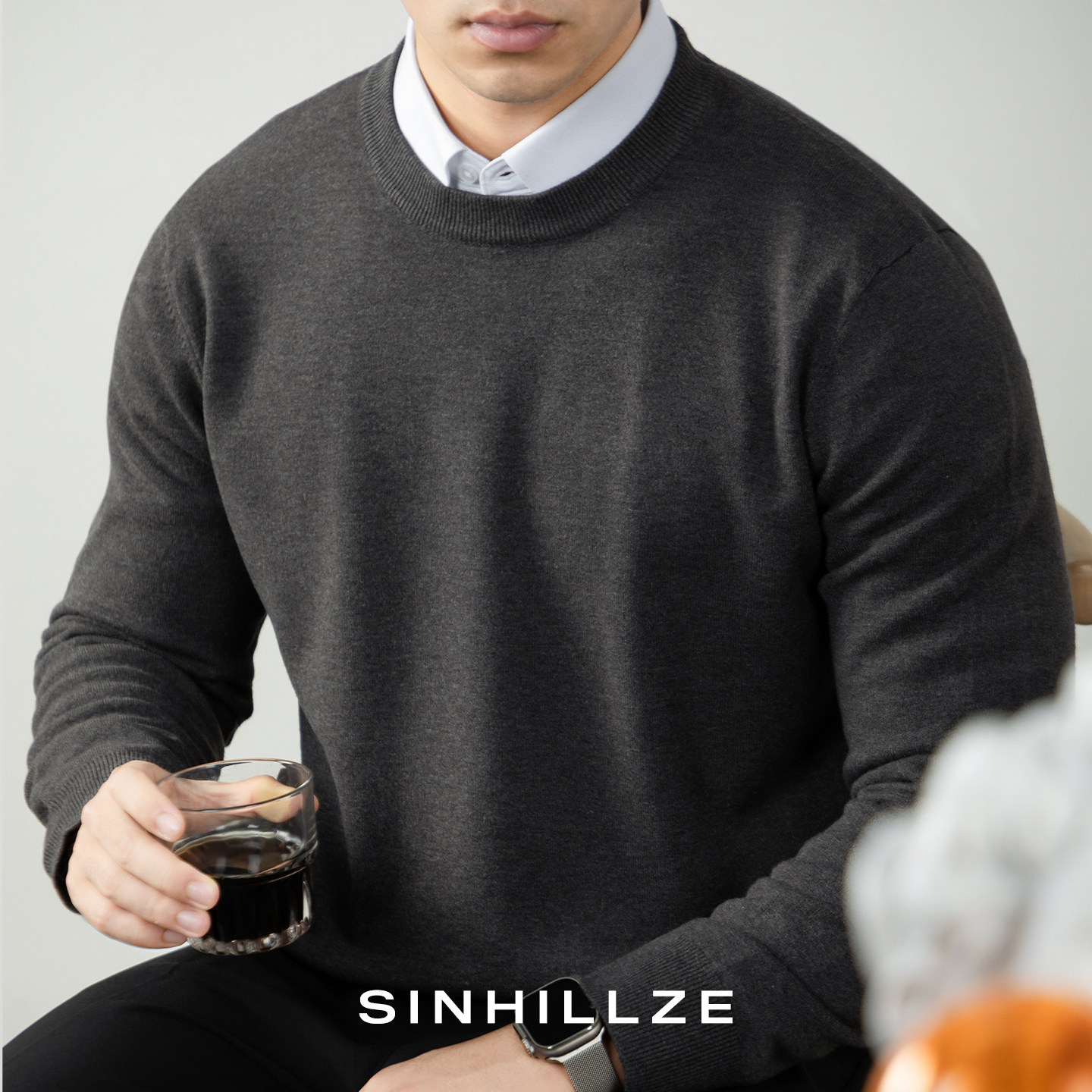 可机洗毛衣男2025秋冬针织衫长袖抗起球自发热保暖内搭黑色毛线衣,男装,针织衫/毛衣,淘宝优惠券,粉丝福利购,淘宝优惠卷