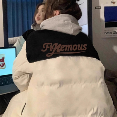 韩版面包服小个子棉衣外套潮