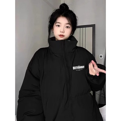 汤圆风棉袄宽松上衣面包服外套