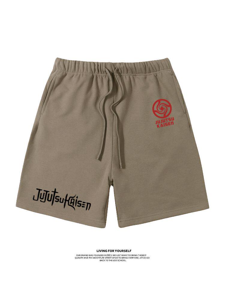 SPELL RETURN WAR CO-BRANDED SHORTS MENS ANIME PERIPHERALS JAPANESE TWO-DIMENSIONAL 2024 SUMMER NEW TRENDY BRAND SWEATPANTS WOMEN