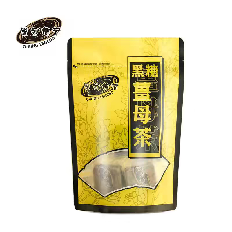 台湾黑金传奇黑糖姜母茶姜汤大姨妈红糖月经期姜枣茶420g四合一