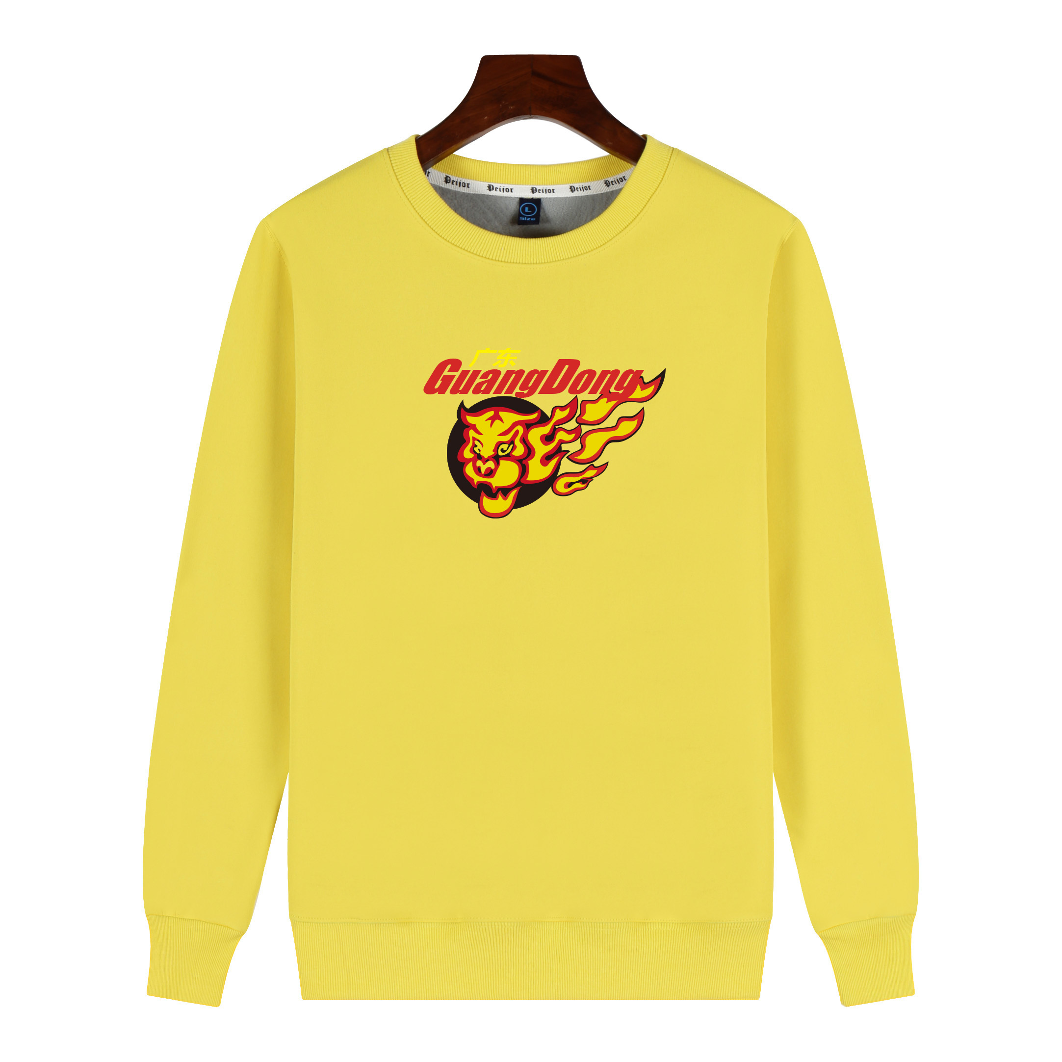 篮球服广东宏远加绒加厚卫衣长袖秋冬户外保暖队服球衣运动训练