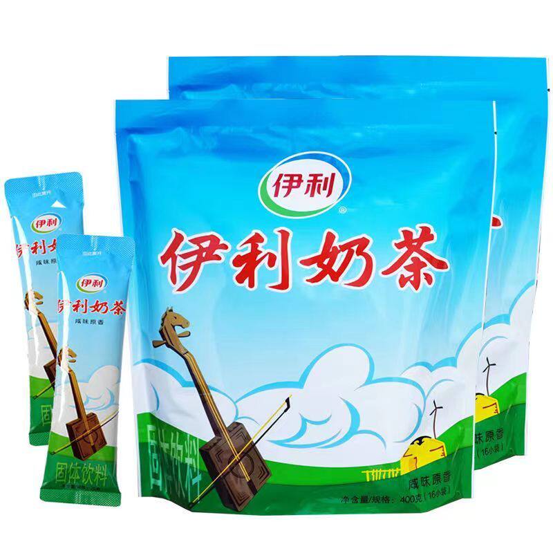 伊利奶茶粉400g 内蒙特产咸味固体饮料 传统速溶奶茶 早餐下午茶