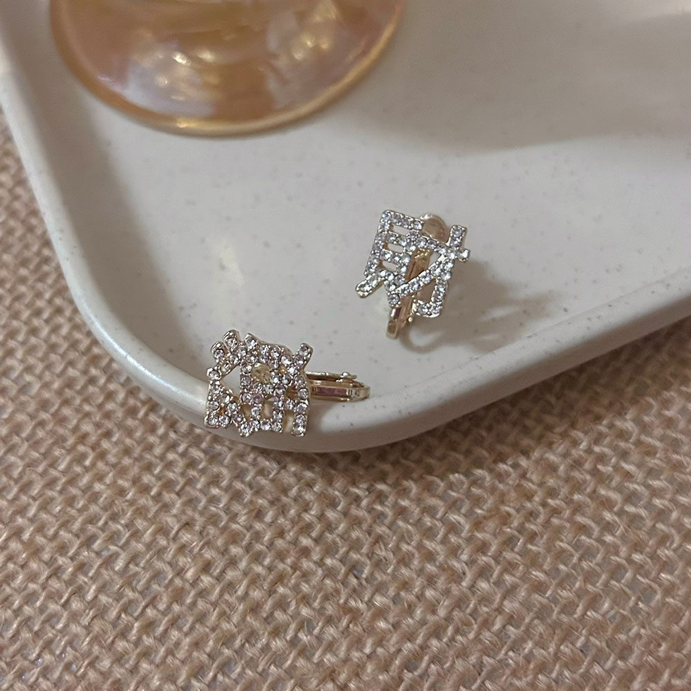 【实拍】小众发财暴富耳夹耳钉