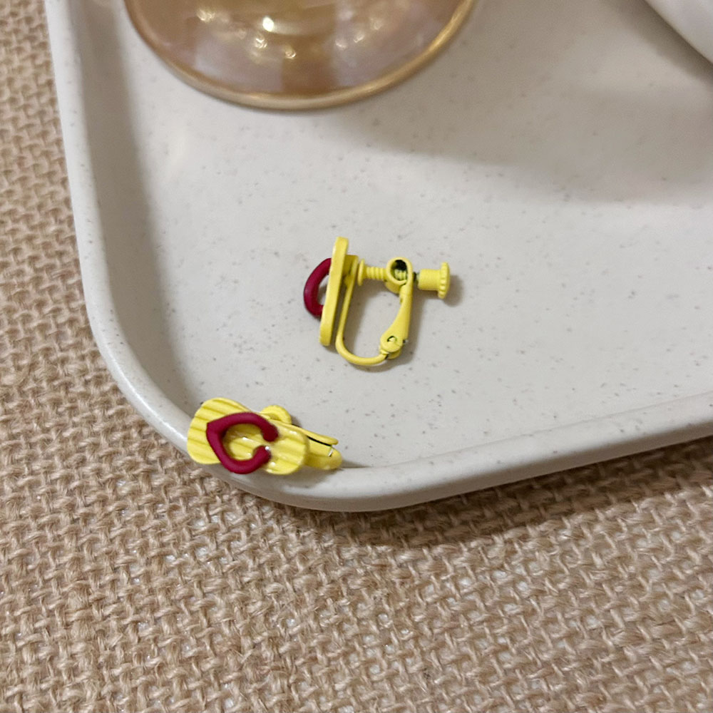 甜美减龄小拖鞋耳夹女显少女