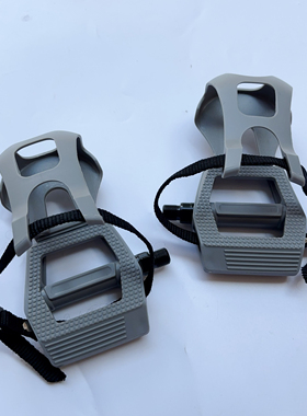 M14灰色脚踏板适用麦瑞克野小兽英尔健健身车动感单车脚踏脚蹬