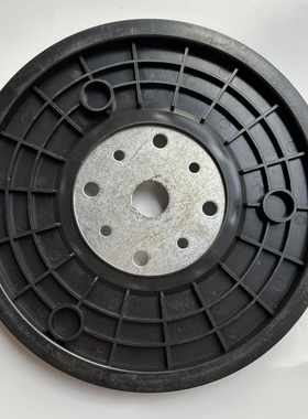 动感单车配件直径26cm内径2cmPJ型皮带盘轮脚踏轮飞轮链条轮子