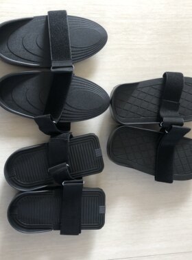 一双带绑带液压电磁控式划船机踏板风阻水阻划船器健身车脚踏板